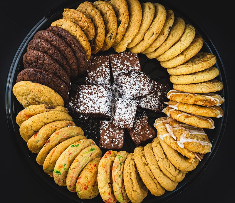 Large Party Tray - $59 (100 - 1 oz. cookies) - Mary's Mountain Cookies